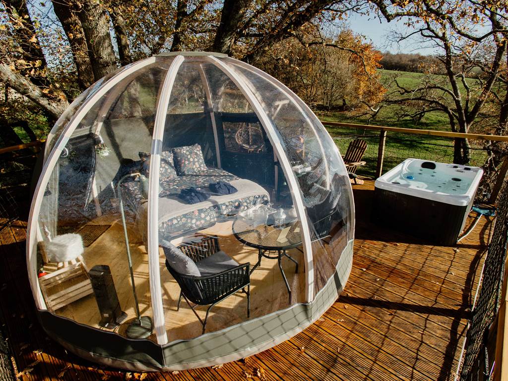 Les Bulles Perchées de Lartigue_hébergement insolite_bulle_spa_occitanie_gers_dôme (5)