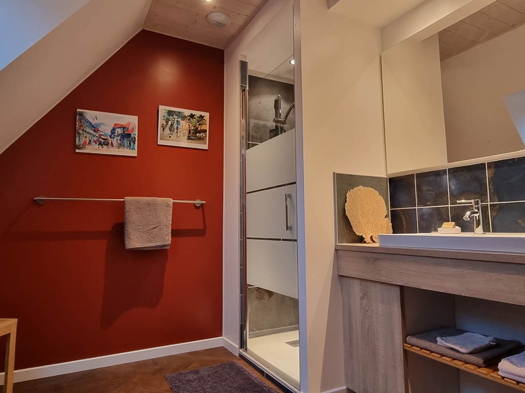 Au Pré du Chêne - Salle de bain partagée
