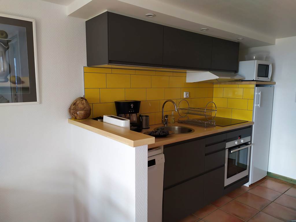 coin cuisine de l'appartement