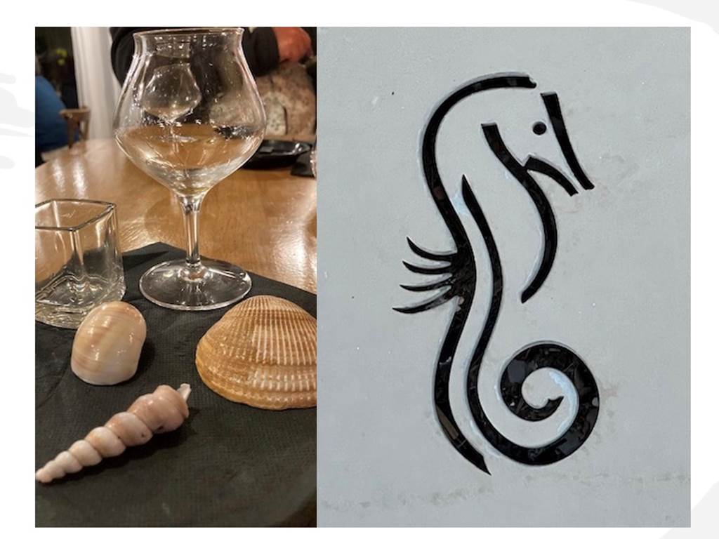 Hippocampe logo de Valras-Plage