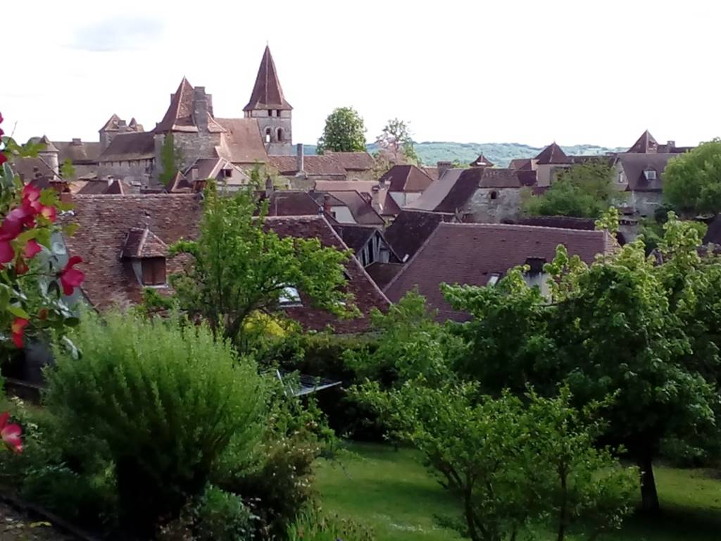 La vue du jardin.