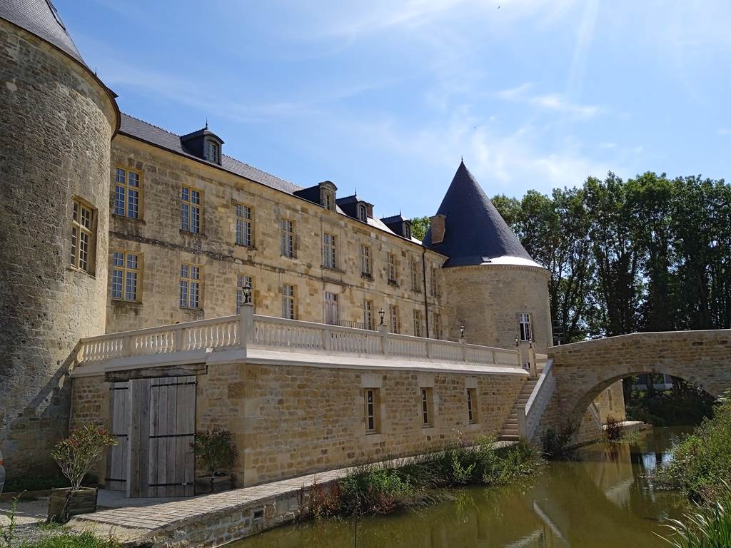 Le château coté sud