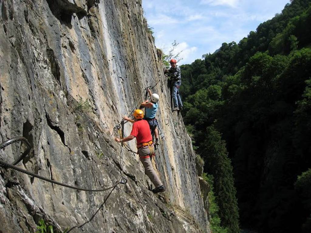 Via-ferrata à Gavarnie