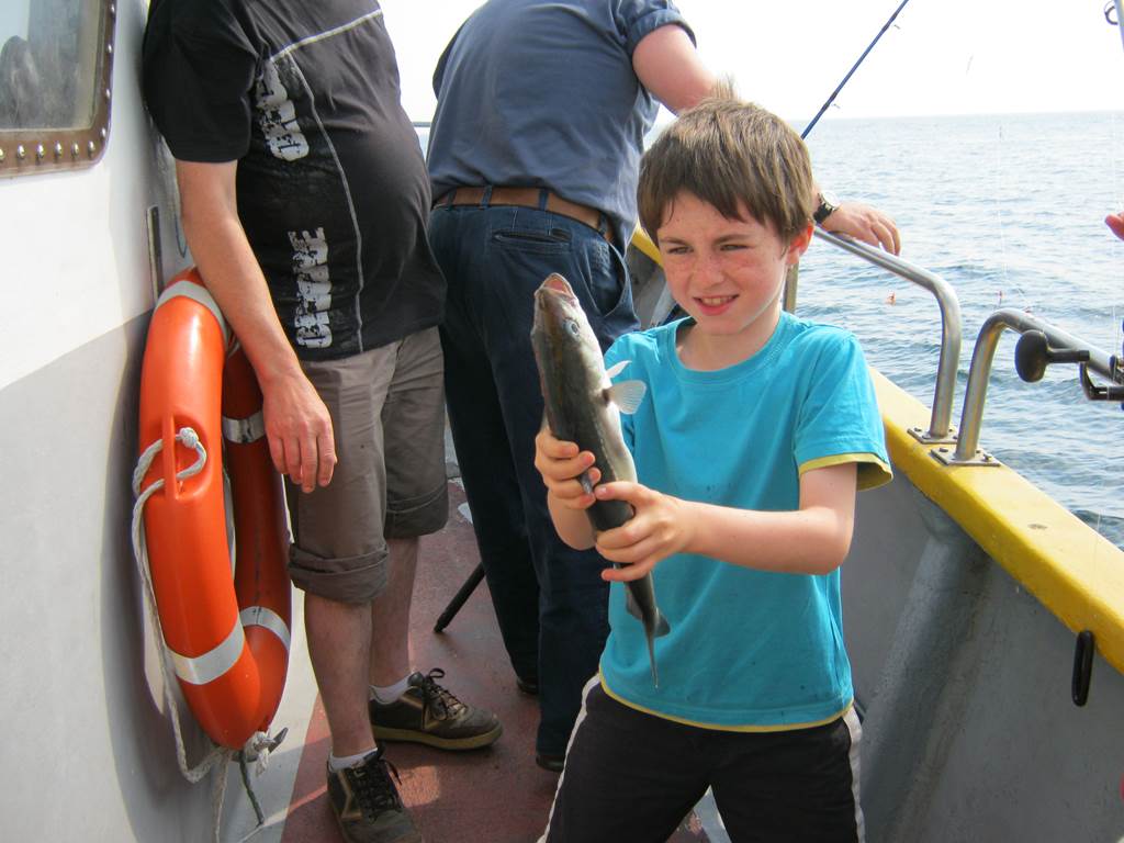 Première pêche !