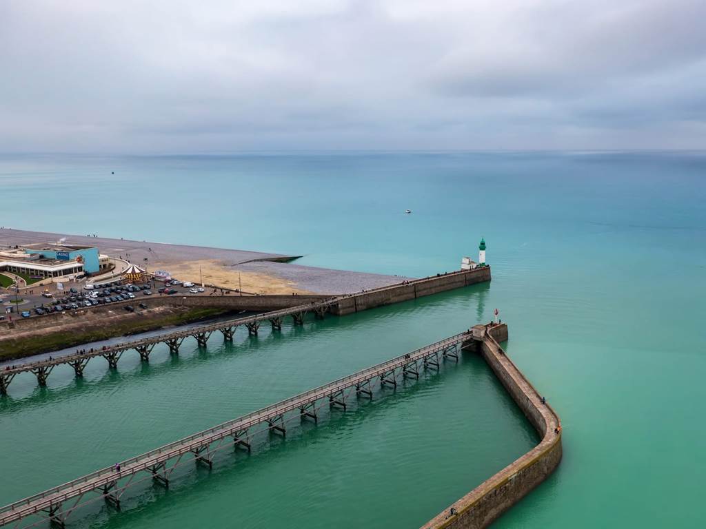 Le Tréport meublé Le Hâble d'Ault gites la Baie des Remparts en France