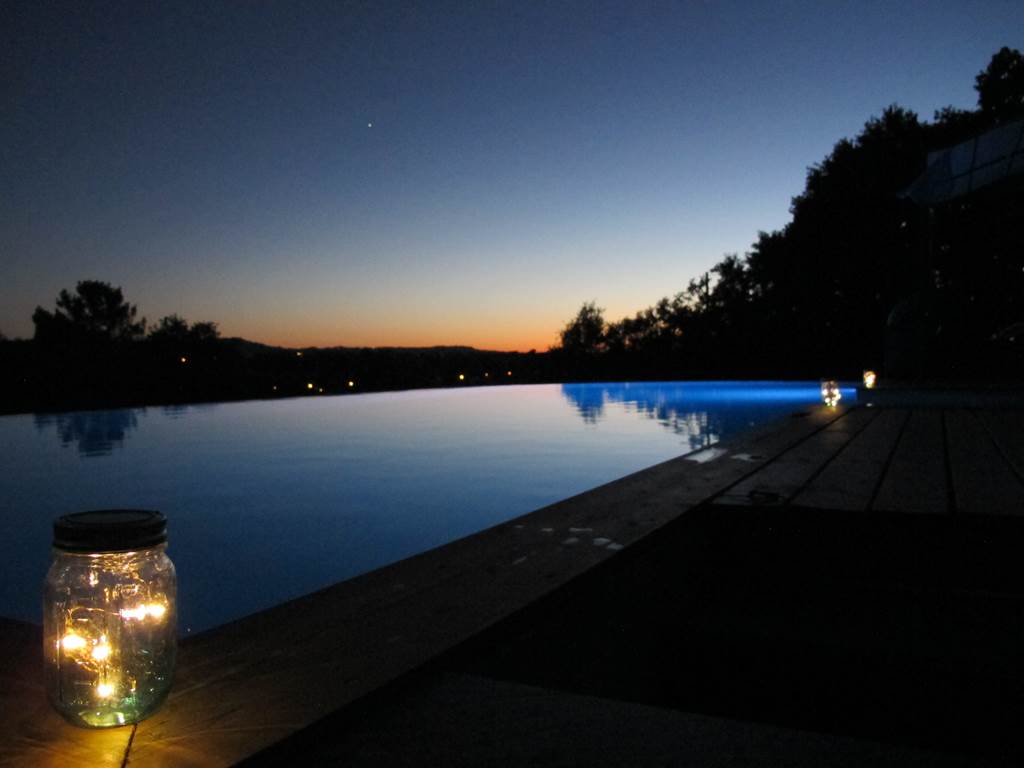 Gîte charme corrèze piscine nuit