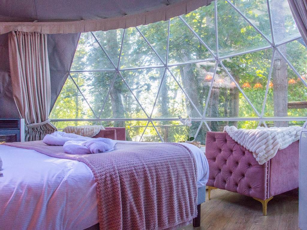 Intérieur dôme étoile filante