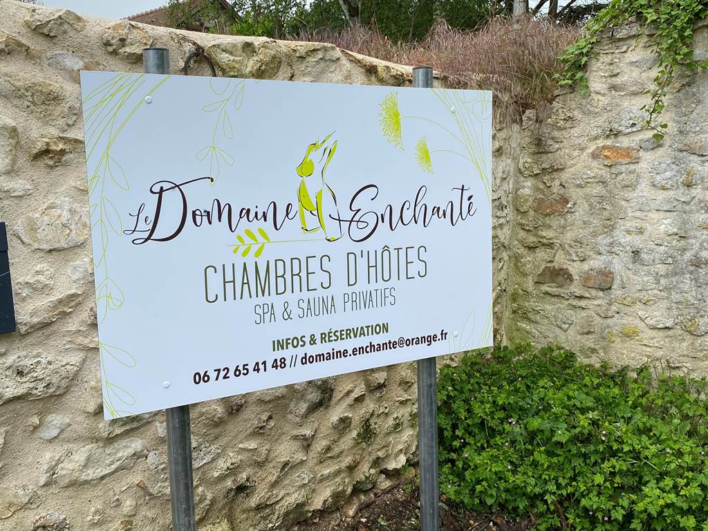 Panneau - Le Domaine Enchanté