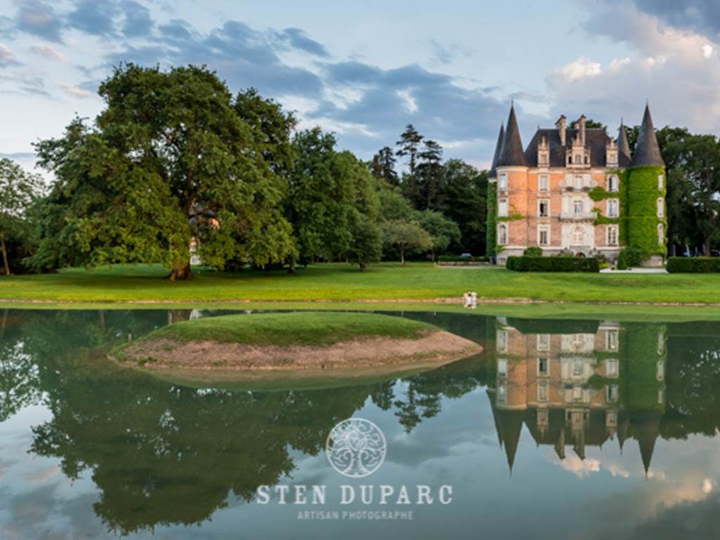 Le Château d'Apigné - Le parc - L'étang