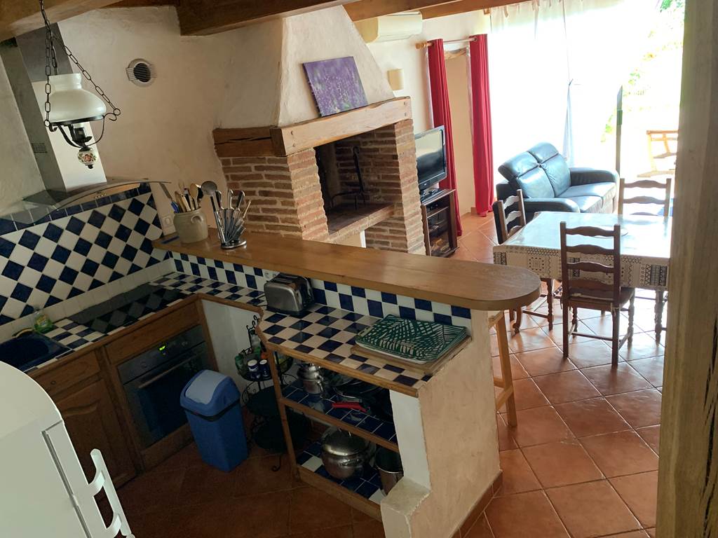 Le coin cuisine du gîte