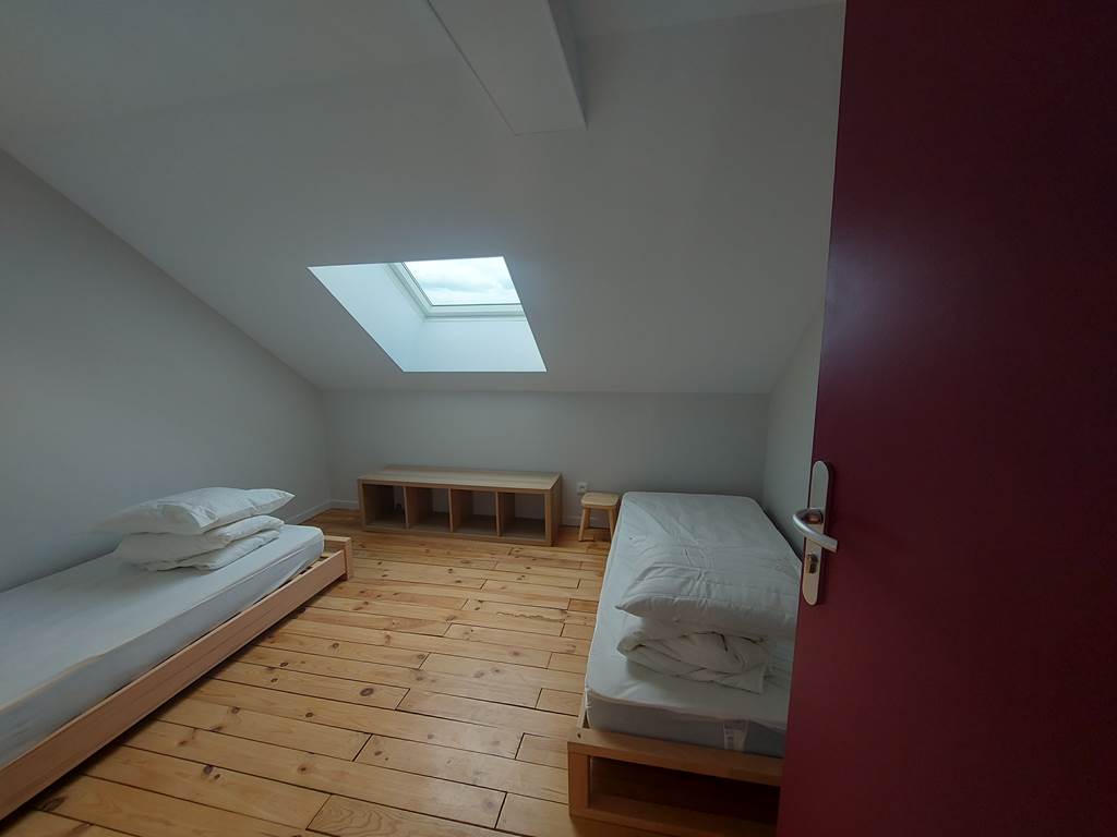 2 chambres en lit de 90