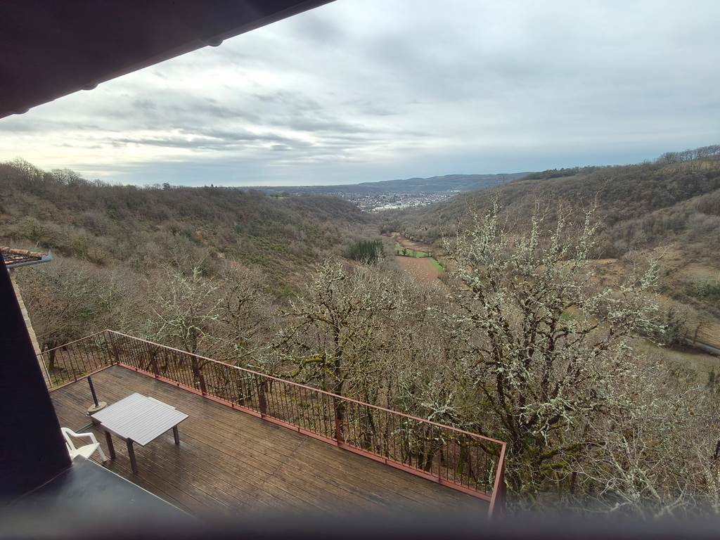 Vue des chambres