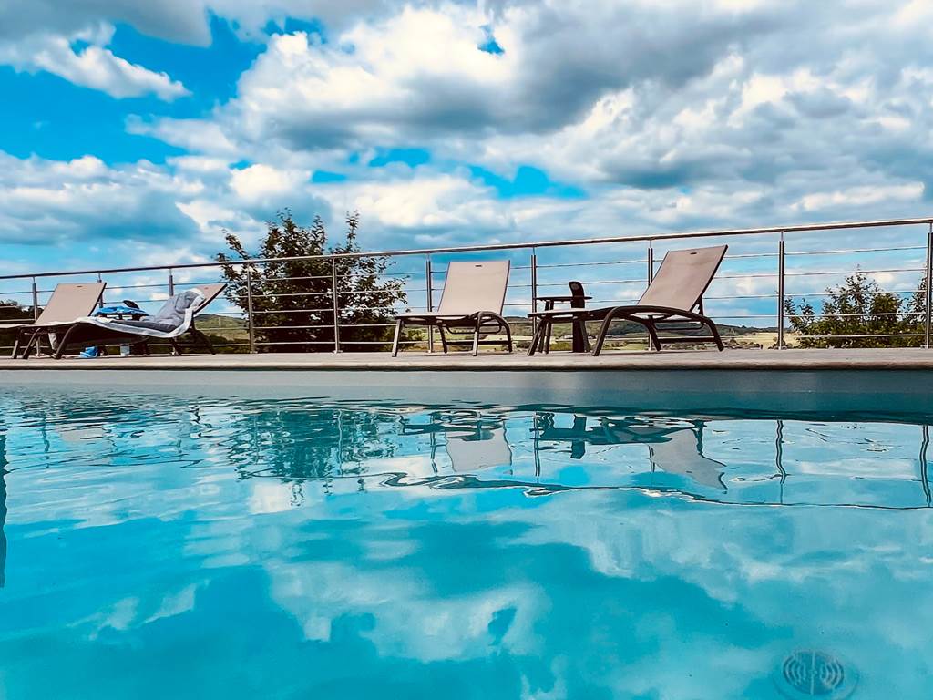 Piscine Gîte La Blanchie Haute