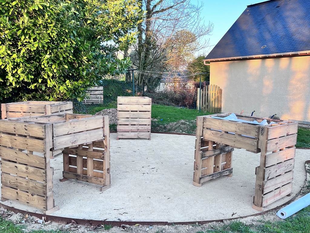 Jardinière PMR sur jardin partagé