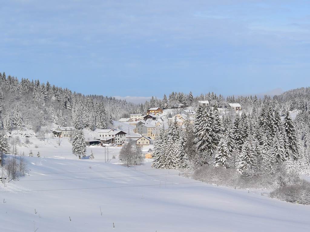 Village Les Moussières - hiver