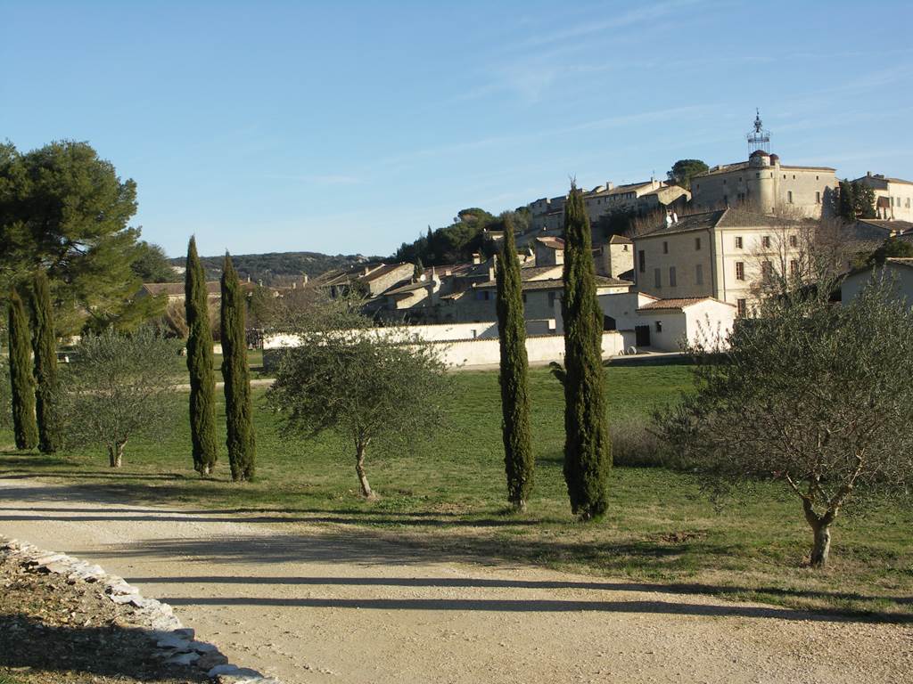 Entrée Domaine Saint Martin