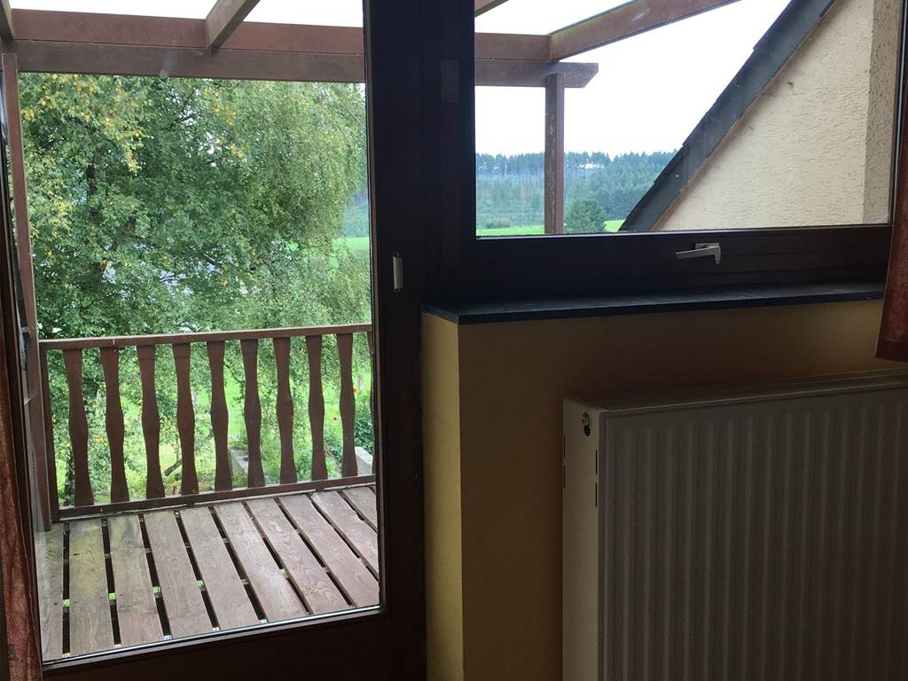 2.3.3. Premier étage - troisième chambre - le balcon