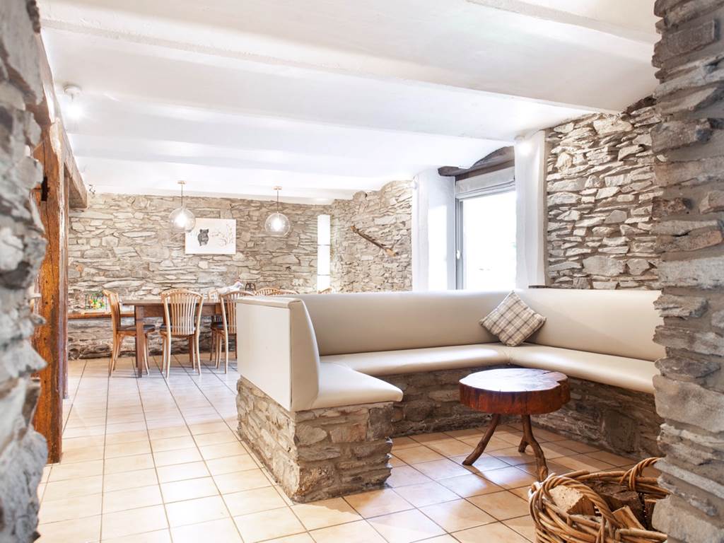 Le séjour du gîte "Moulin"