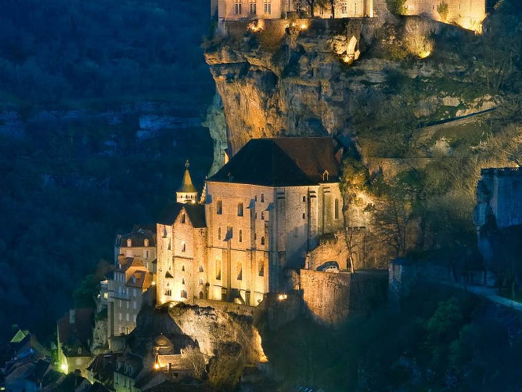 Rocamadour by night