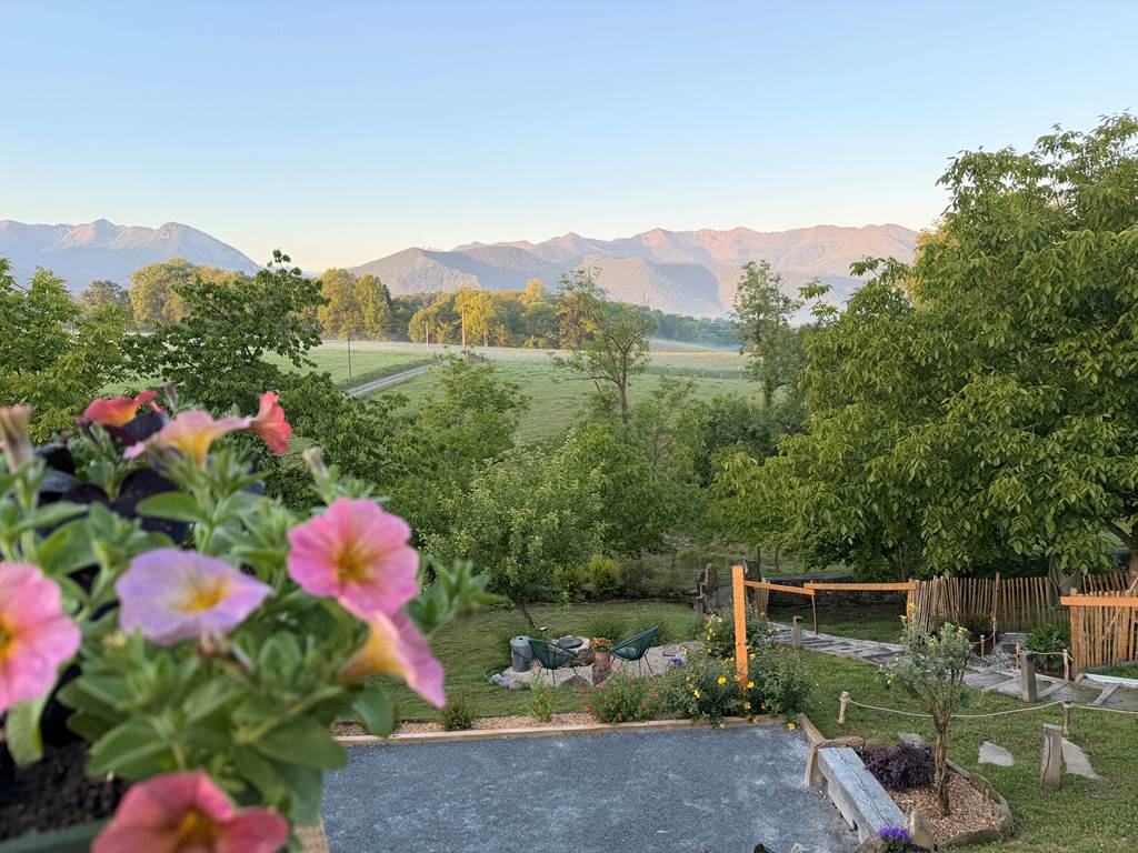 Lever de soleil sur les Pyrénées