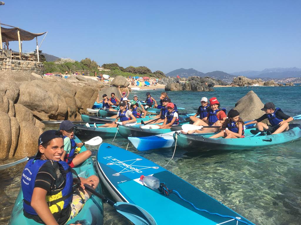 Abbartello kayak Corse paddle colo