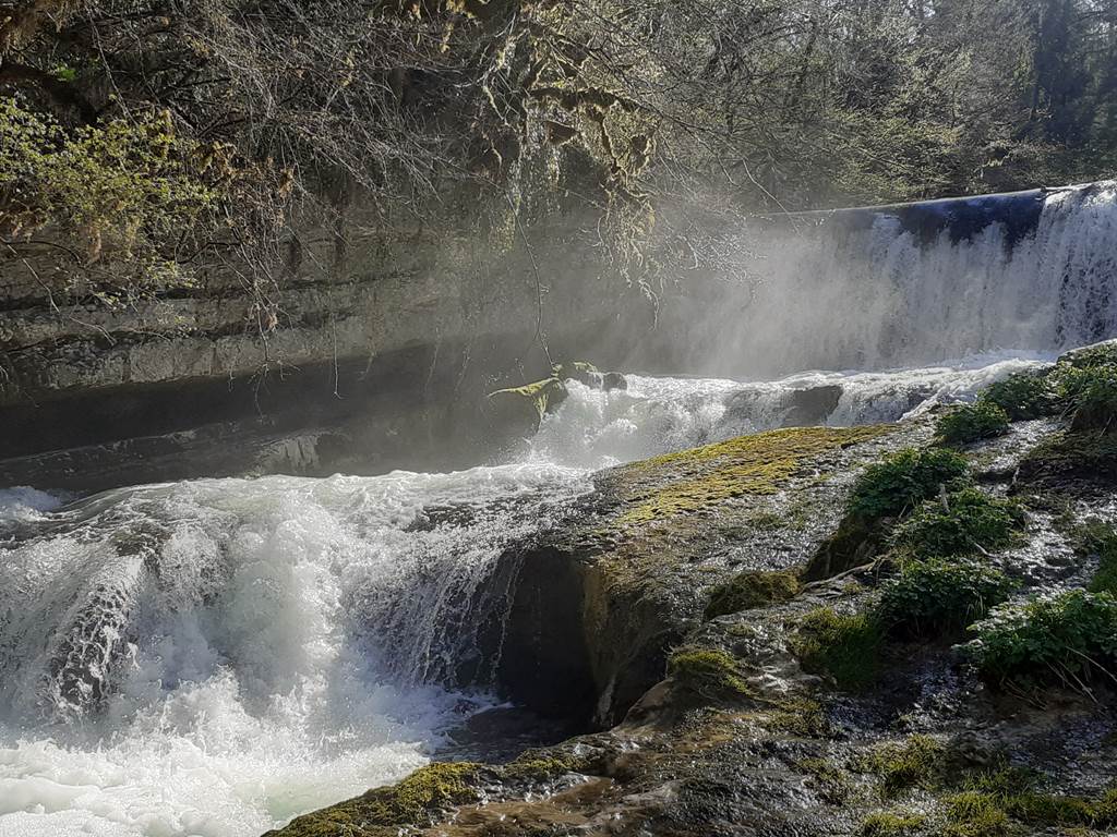 Cascades des Combes - aval