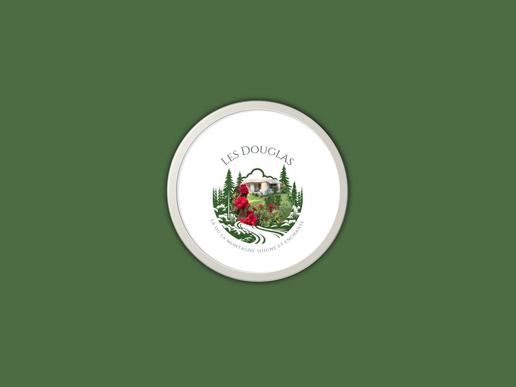 Logo fond vert