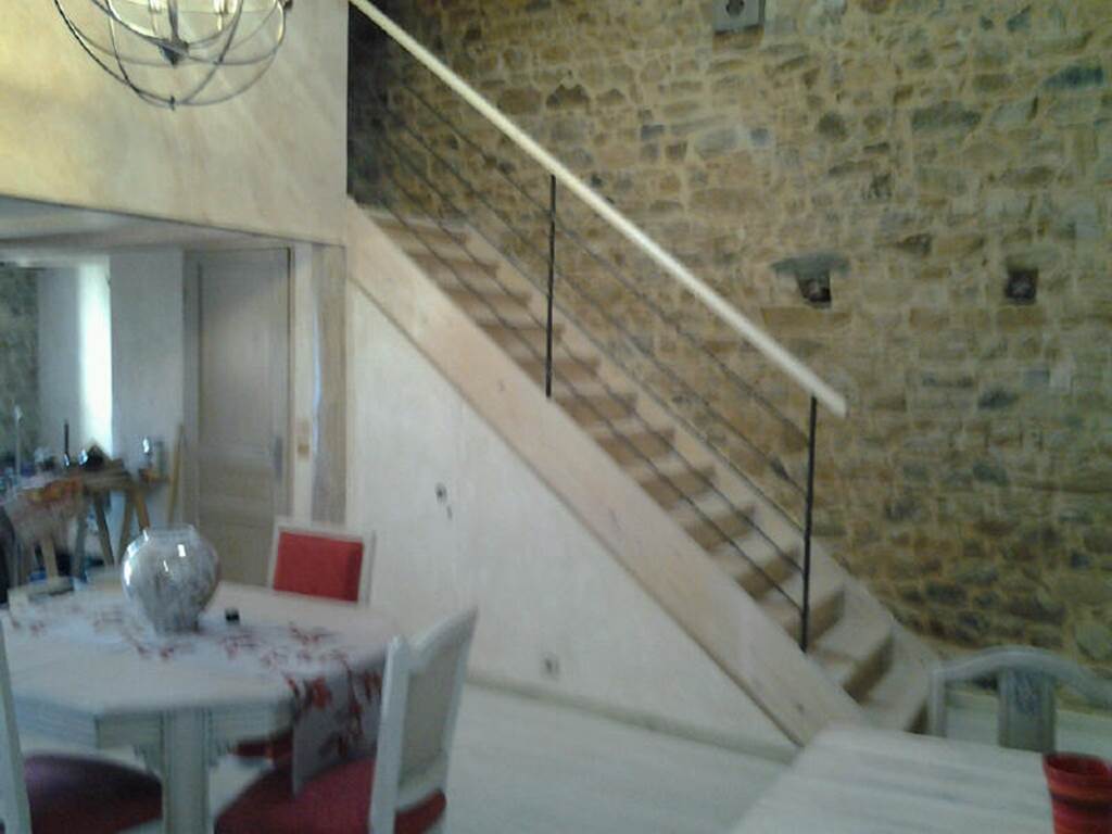 Escalier vers la chambre