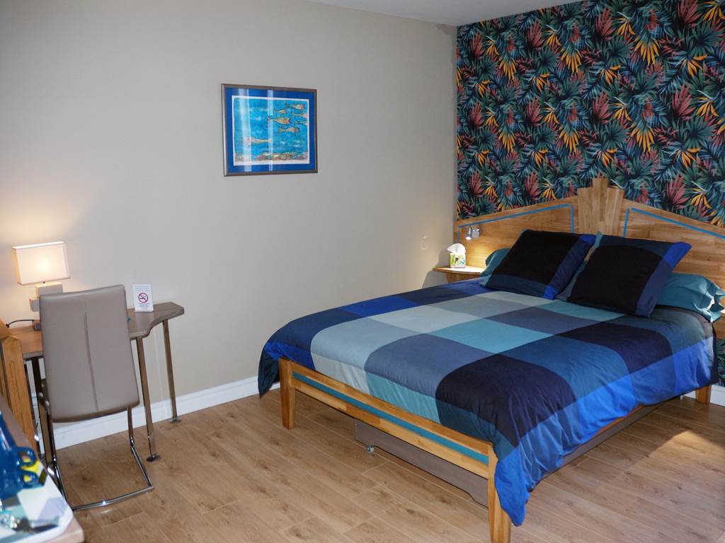 Chambre Gascogne Triple / 1 lit Queen & 1 lit simple - L'HORIZON