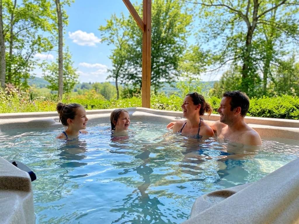 HY•Lødge Spa 5 personnes avec spa privatif