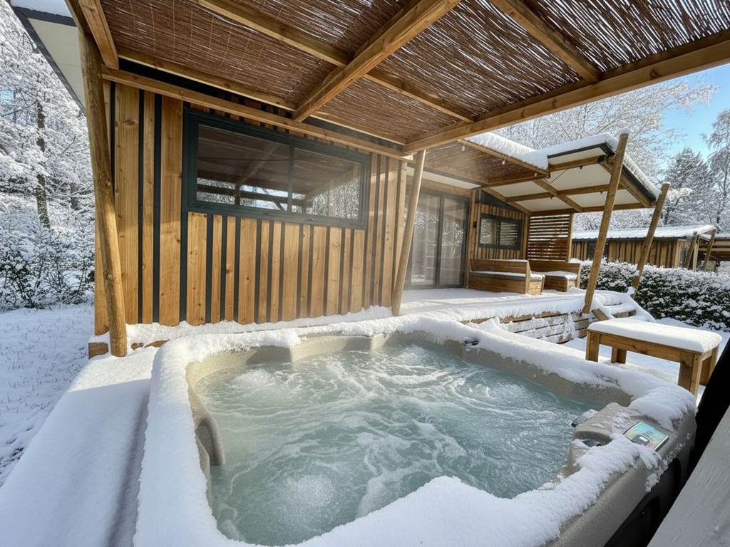 HY•Lødge Spa 5 personnes avec spa privatif