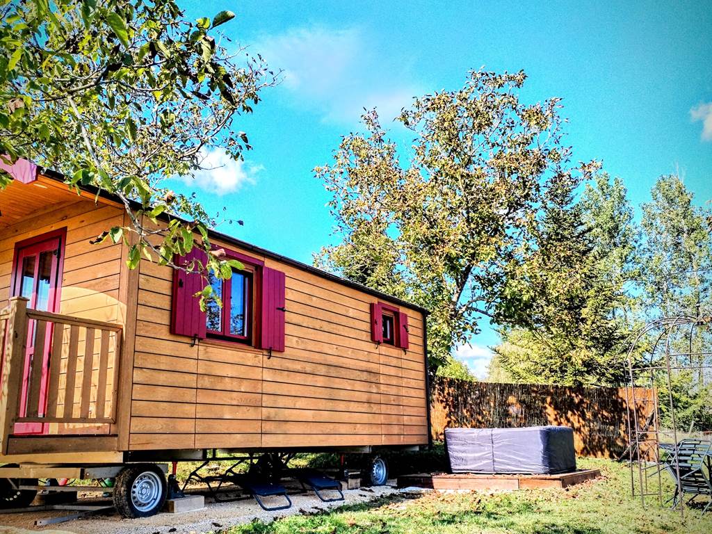 extérieur roulotte Passion