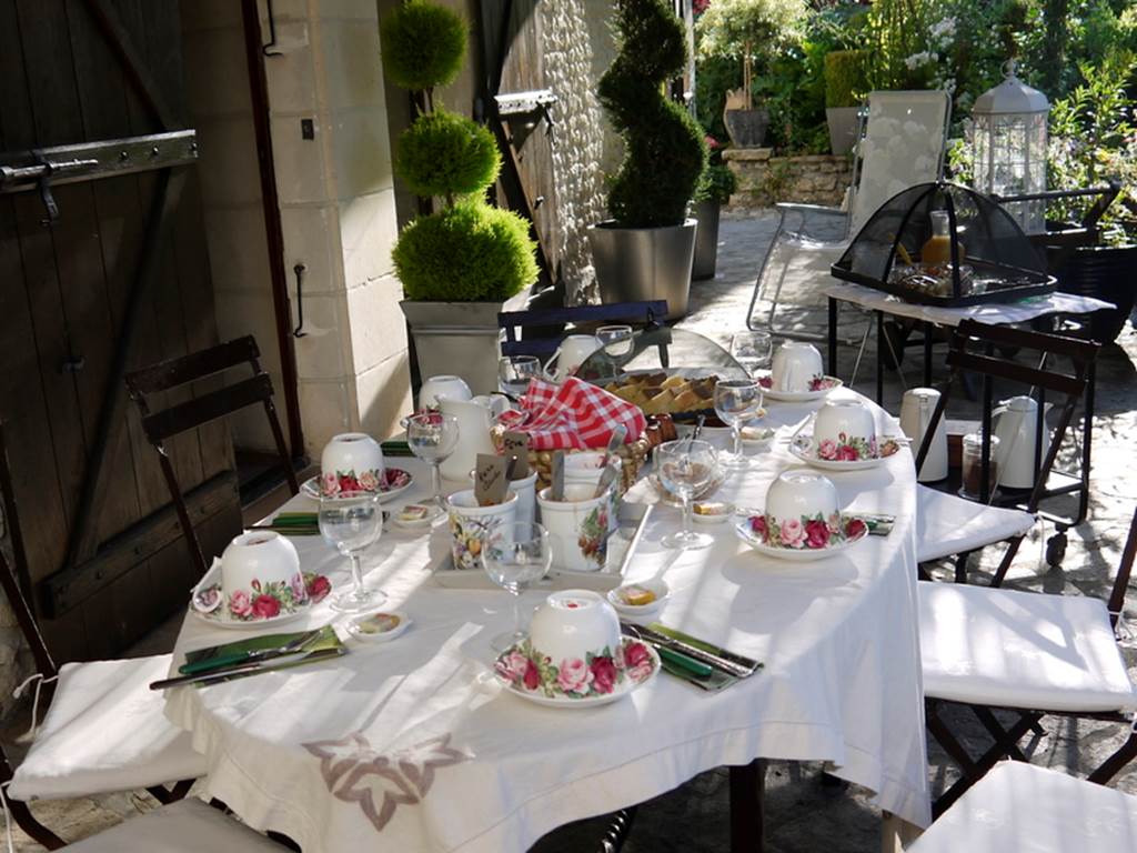 petit déjeuner en extèrieur