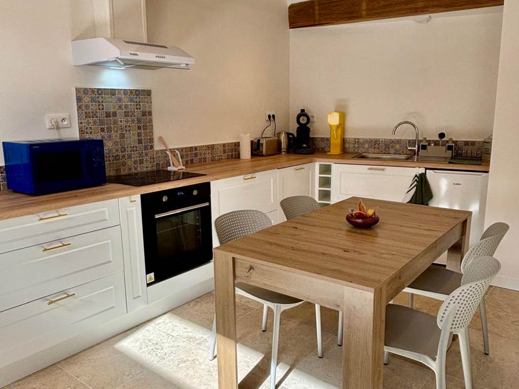 Rez de chaussée: La cuisine
