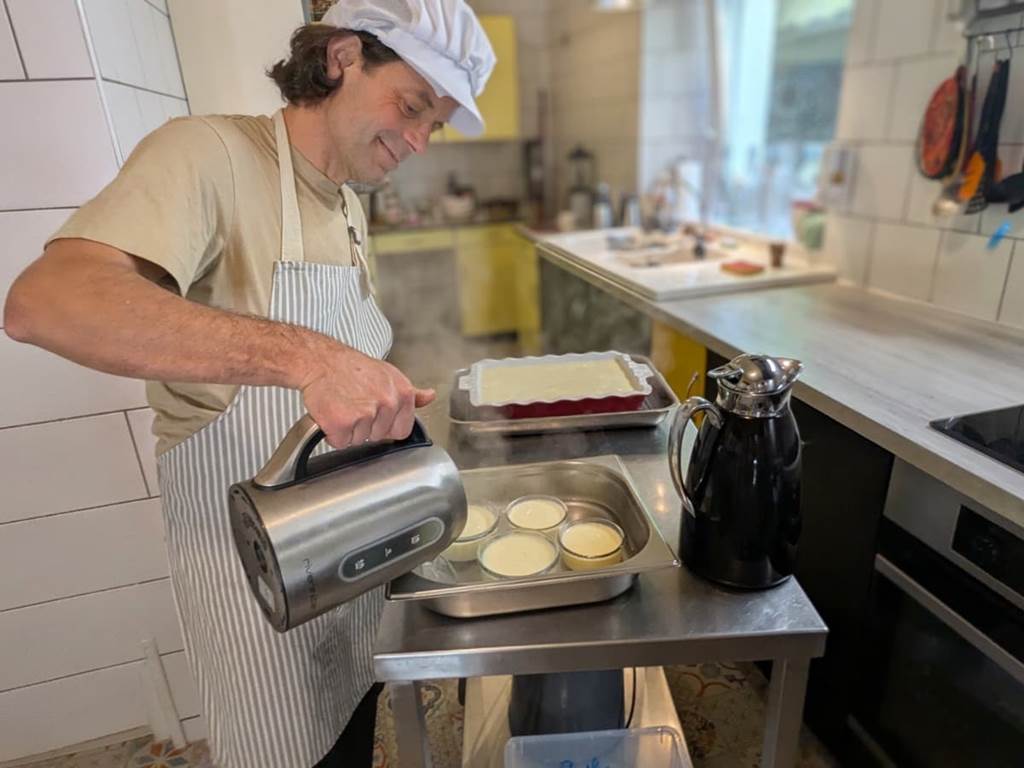 Alain en cuisine