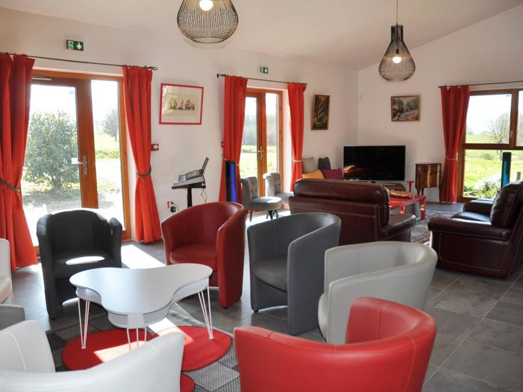 Le Green Camp d'Octavie : le coin salon du séjour