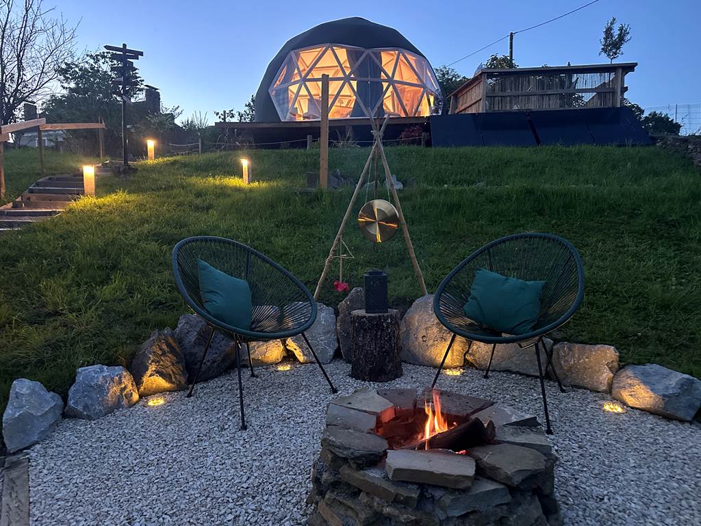 Se réchauffer au coin du feu