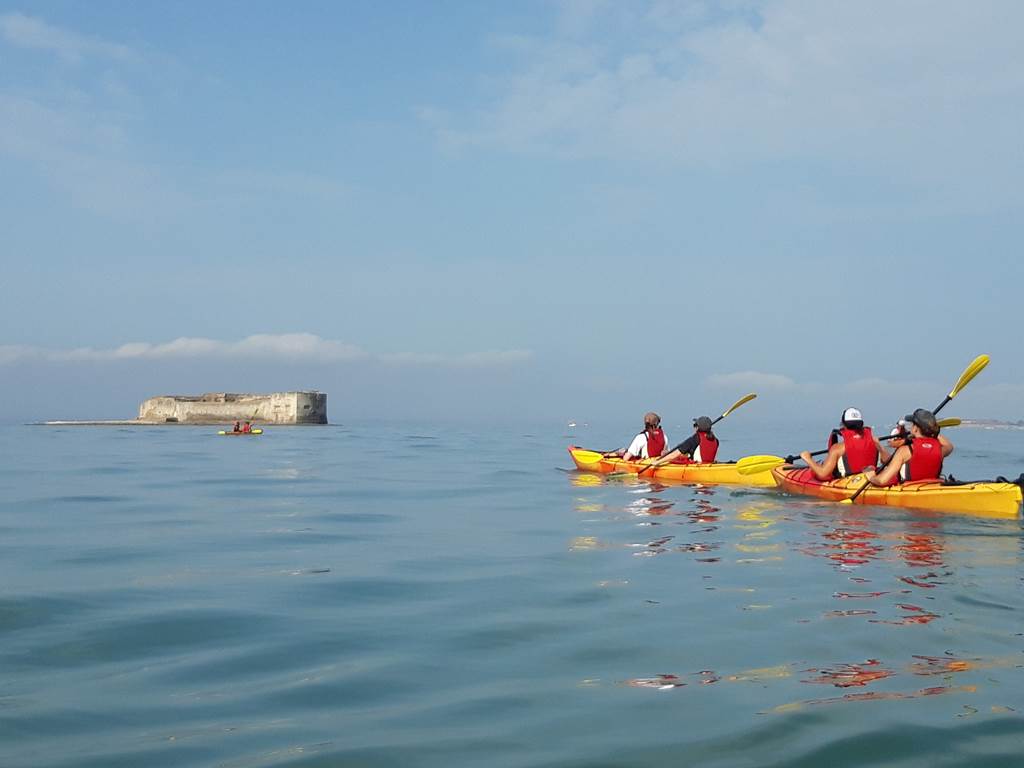 Navigation vers le Fort Enet