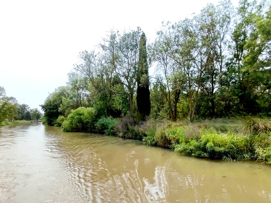 Le canal du Midi à VIAS