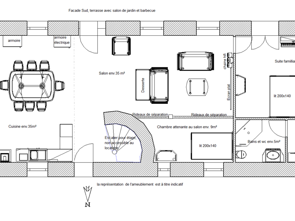 plan rez-de-chaussée