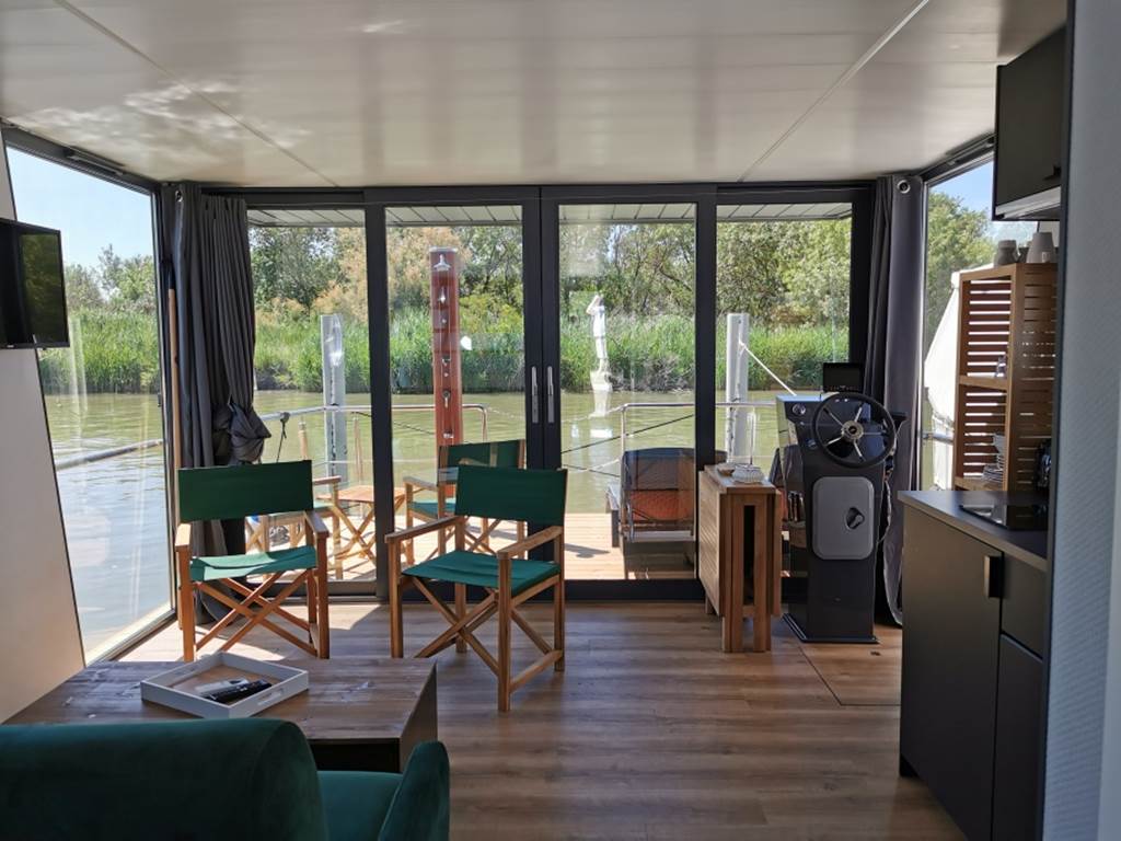 vue panoramique depuis le lit