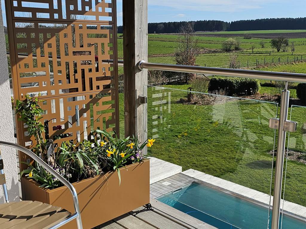 Nouveau : claustra de votre terrasse pour votre intimité !