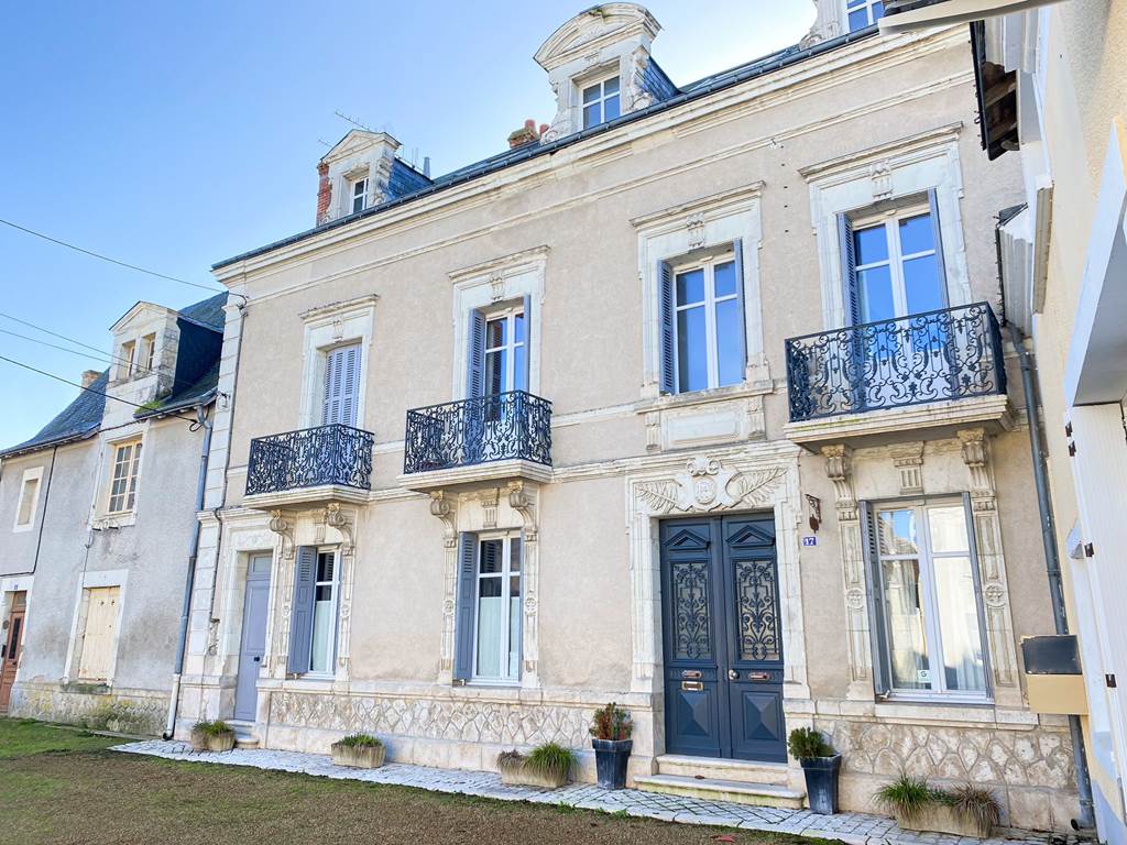 Façade  - Closerie la Fontaine - Touraine - Château de la Loire