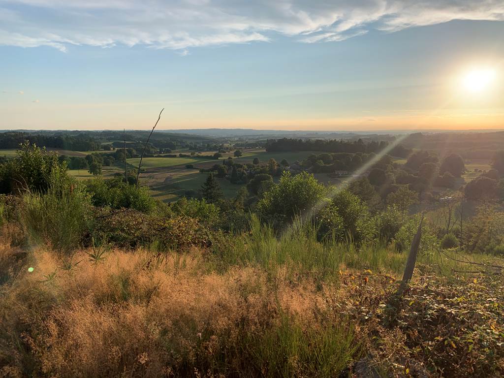 Les terres de la chouette, vue panoramique en Limousin