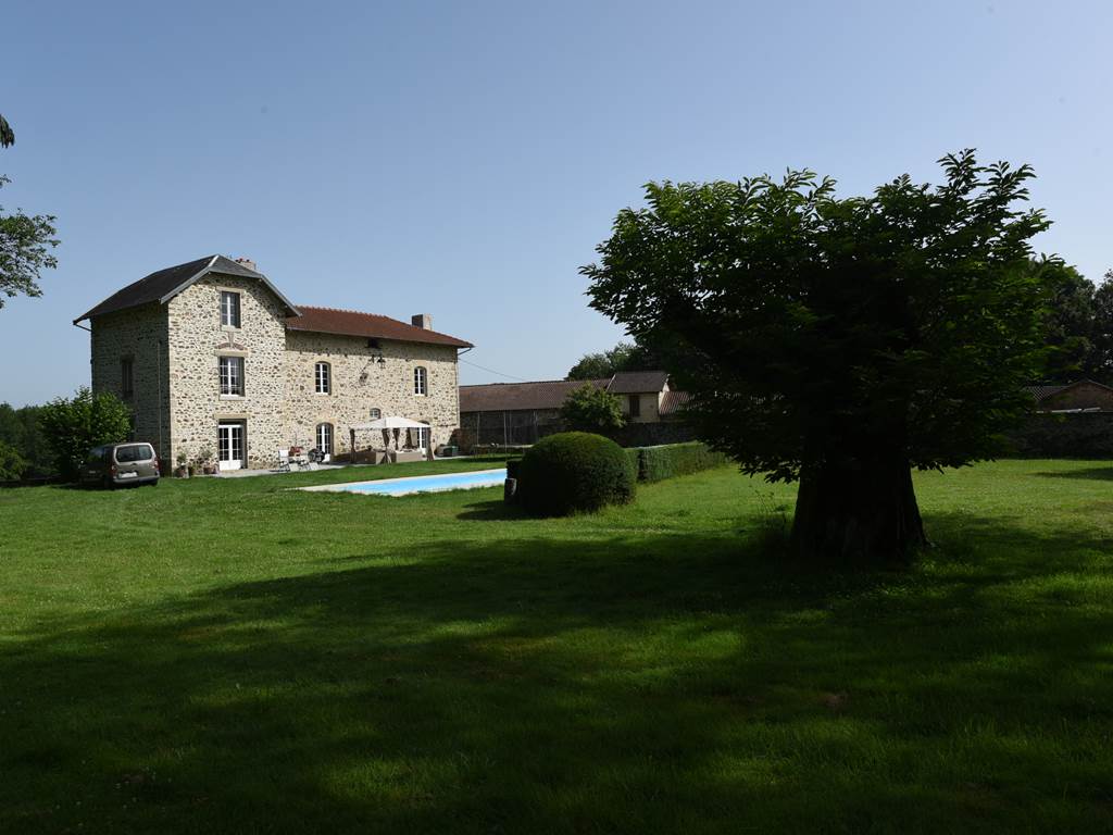 Le jardin, Maison d’hôtes la Babinerie,  Saint Léonard de Noblat, Haute Vienne, Nouvelle Aquitaine,