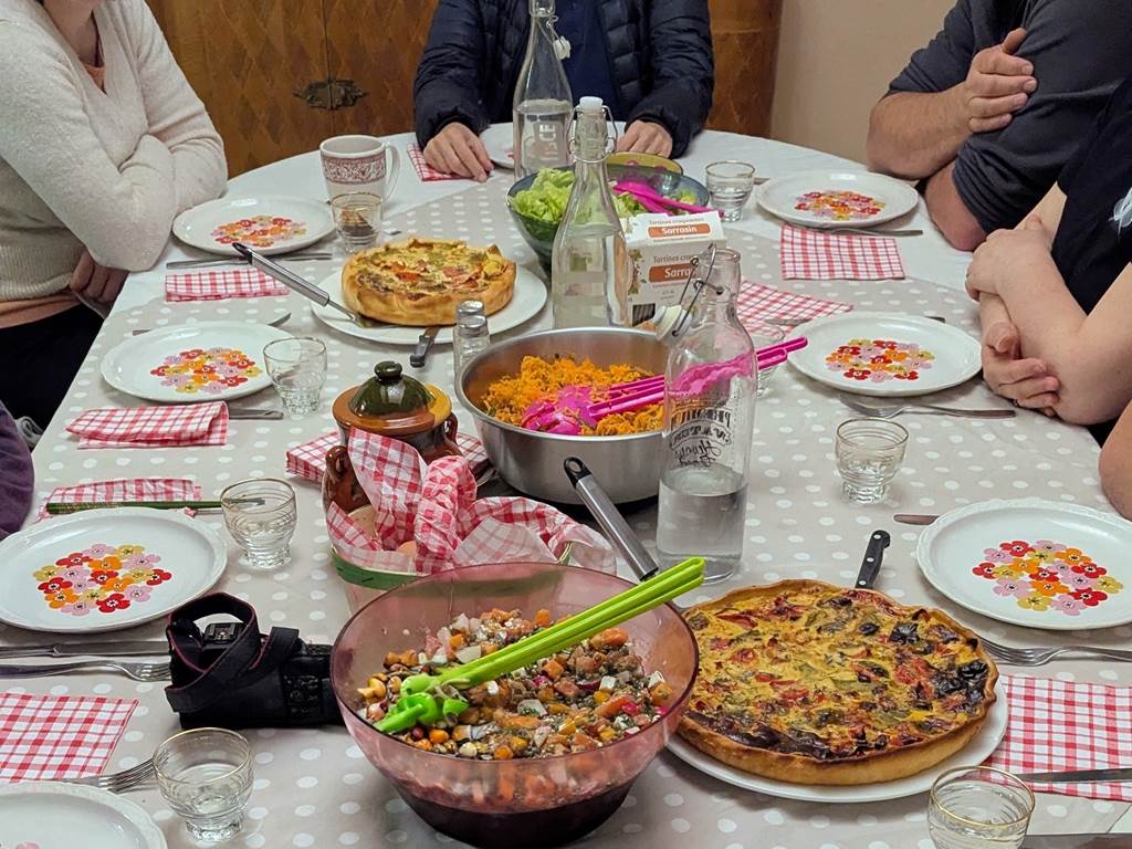 A table
