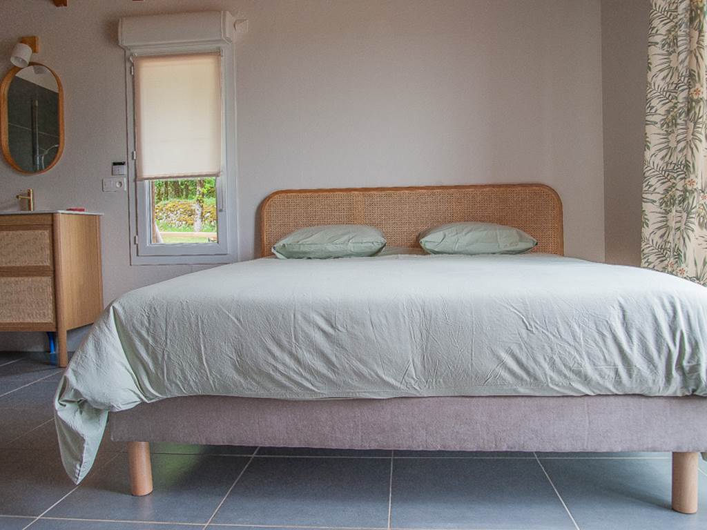 Gite du Causse Loubressac Chambre 1 RDC