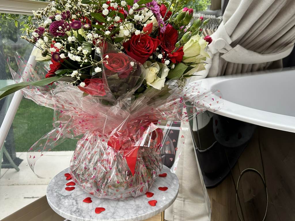 Bouquet de fleur pour soirée d'exception