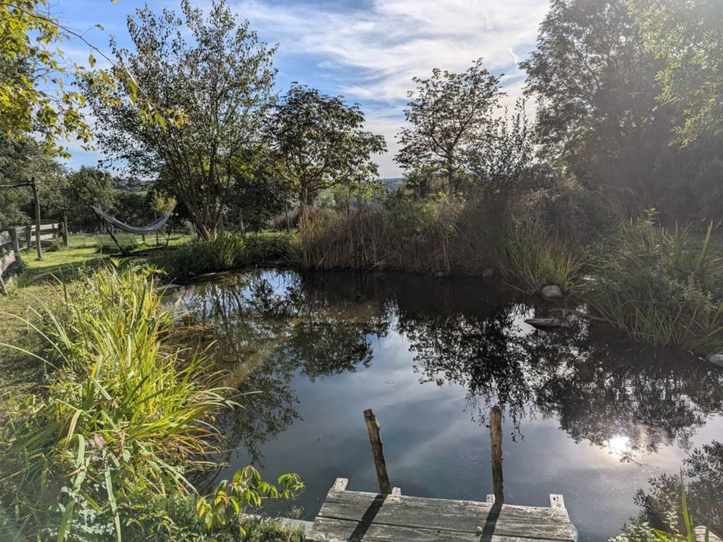 Jardin aquatique - Vue sur les vallées - Aveyron