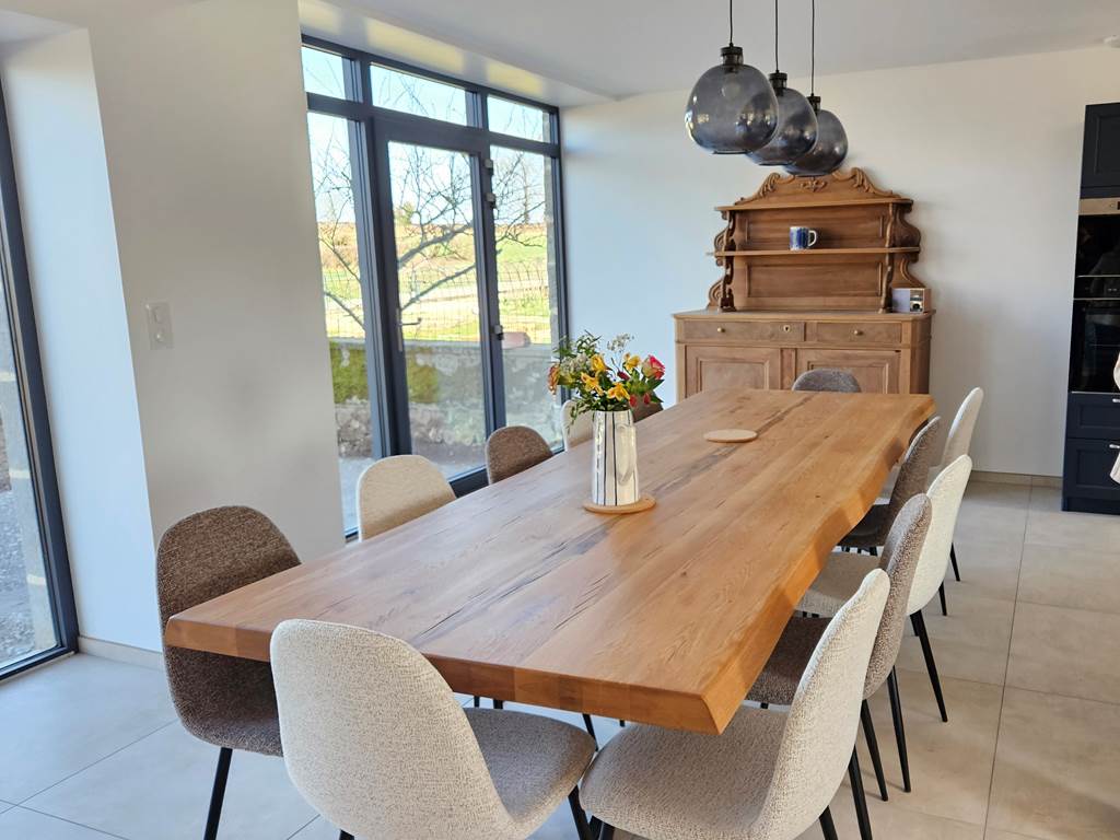 Gîte le Granit des Champs - Mainsat - Salle à manger